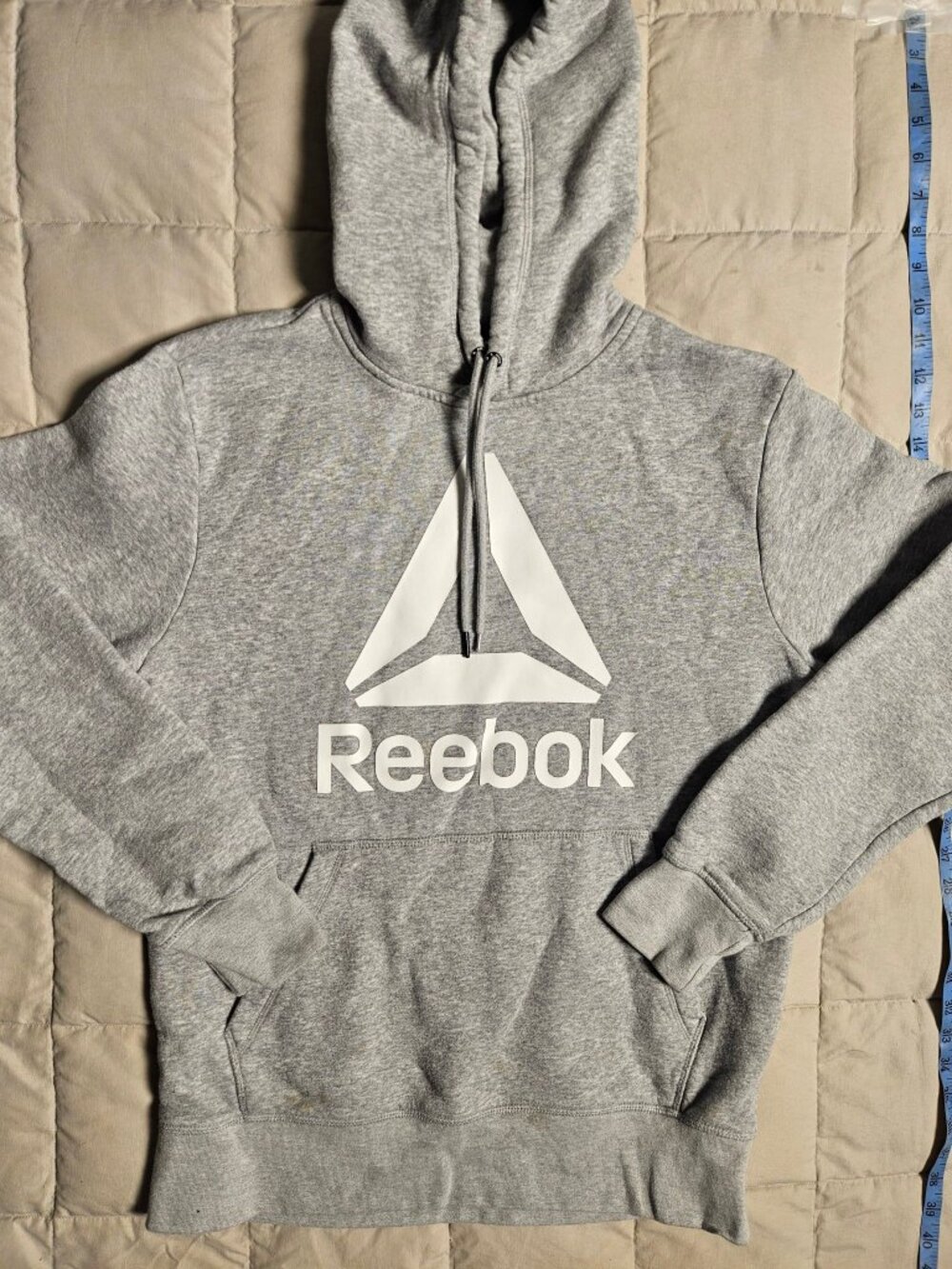 Reebok Pullover Hoodie Gray S